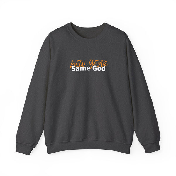 New Year, Same God- Unisex Heavy Blend™ Crewneck Sweatshirt