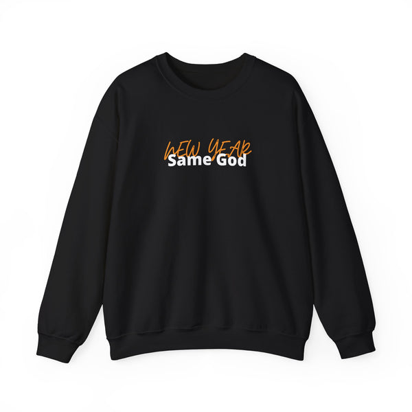 New Year, Same God- Unisex Heavy Blend™ Crewneck Sweatshirt