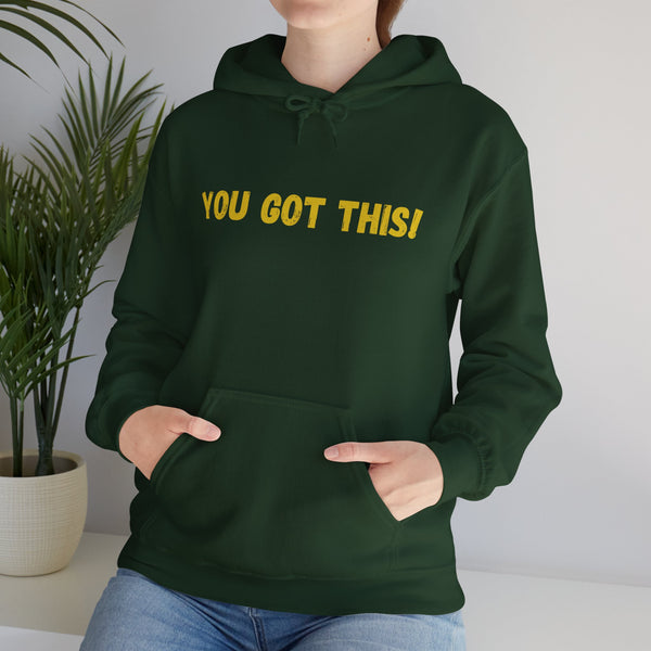 You Got This!- Unisex Heavy Blend™ Hoodie (YLW Lettering)