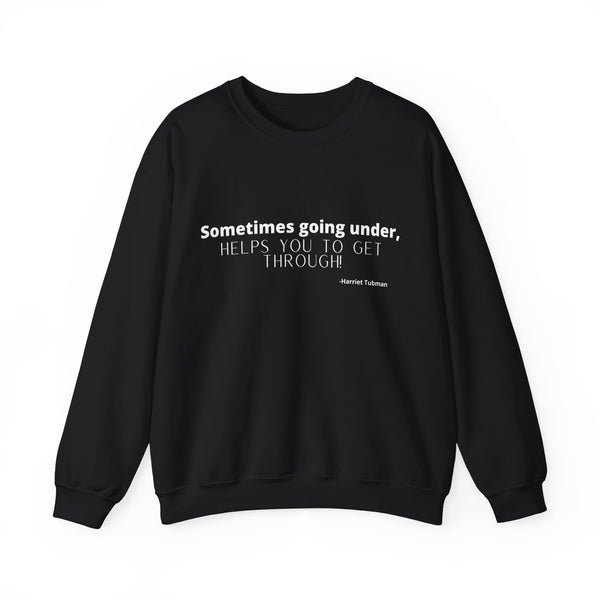 Black Label: Harriet Tubman- Unisex Crewneck Sweatshirt