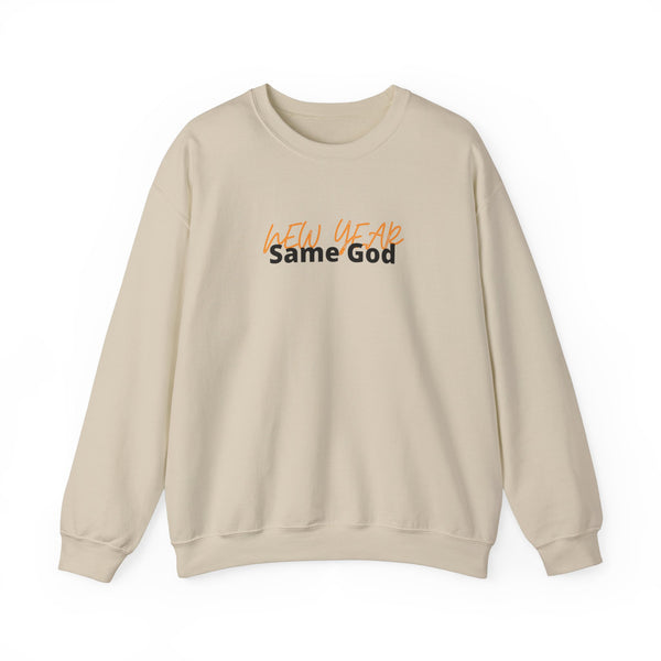 New Year, Same God- Unisex Heavy Blend™ Crewneck Sweatshirt