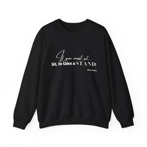 Black Label: Rosa Parks- Unisex Crewneck Sweatshirt