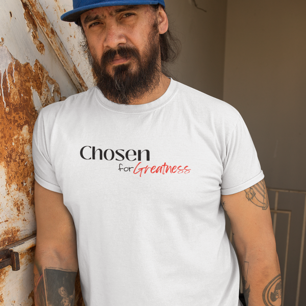 Chosen for Greatness- Unisex Cotton Crew Tee