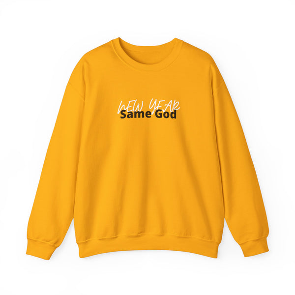 New Year, Same God- Unisex Heavy Blend™ Crewneck Sweatshirt