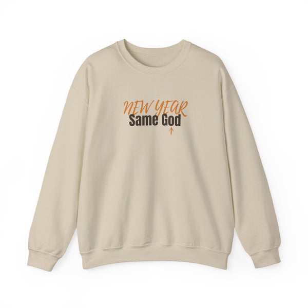 New Year, Same God- Unisex Heavy Blend™ Crewneck Sweatshirt