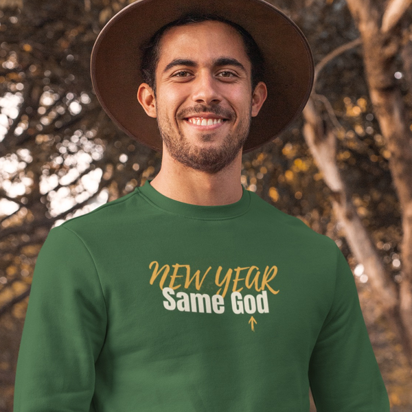 New Year, Same God- Unisex Heavy Blend™ Crewneck Sweatshirt
