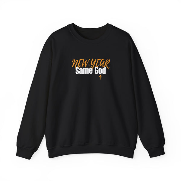 New Year, Same God- Unisex Heavy Blend™ Crewneck Sweatshirt
