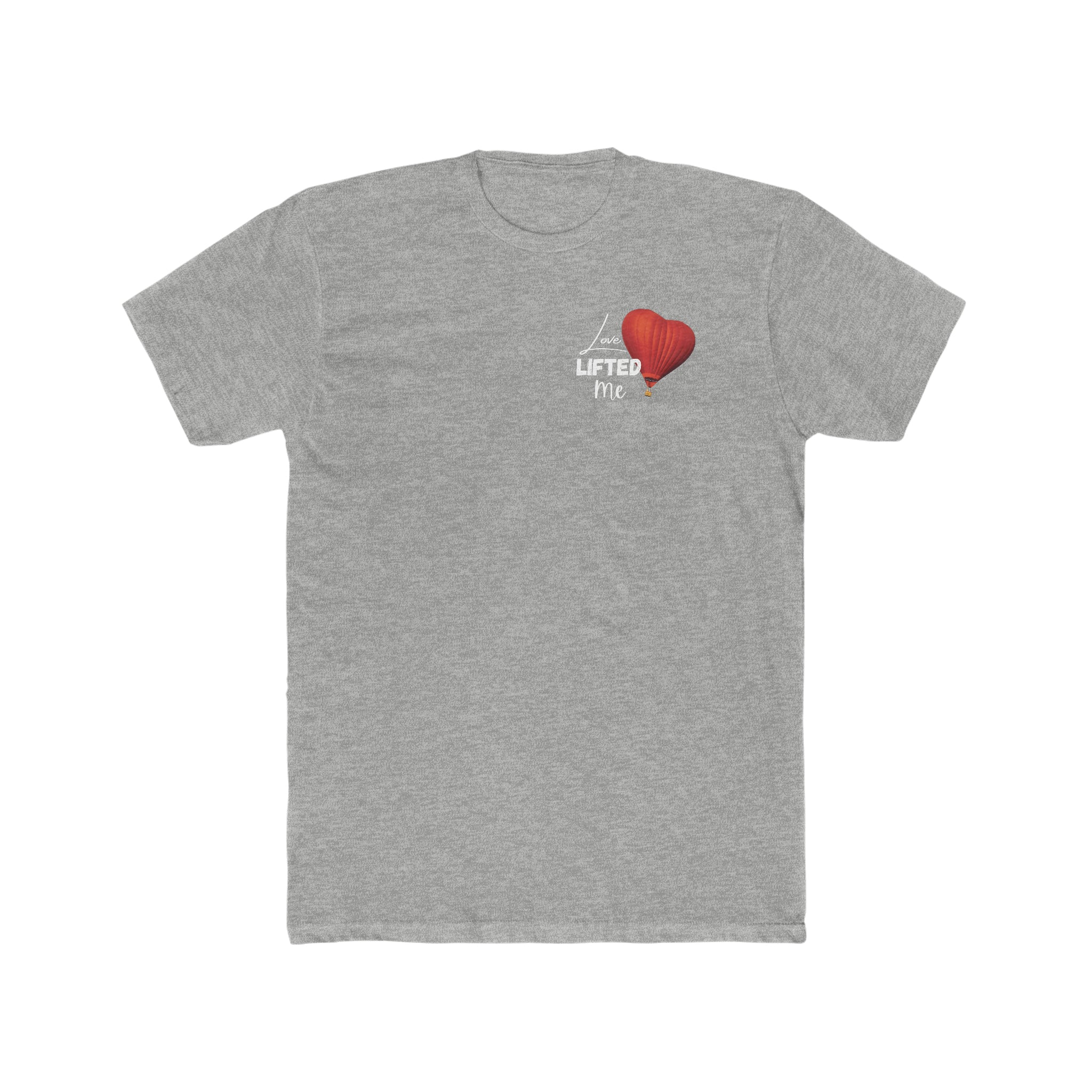 Love Lifted Me!- Unisex Cotton Crew Tee